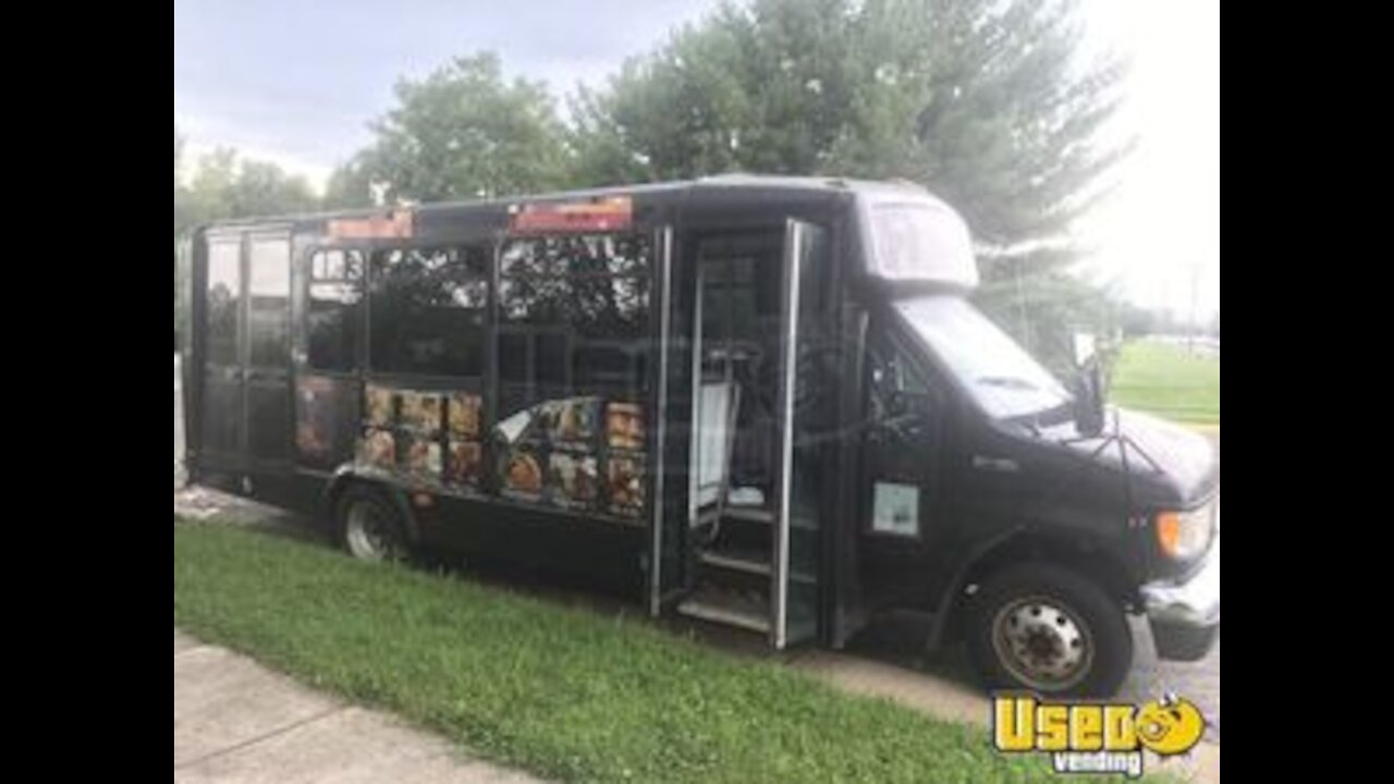 Great Running 2000 - 25' Ford E-350 Barbecue Food Truck | Used Mobile Kitchen for Sale in Virginia