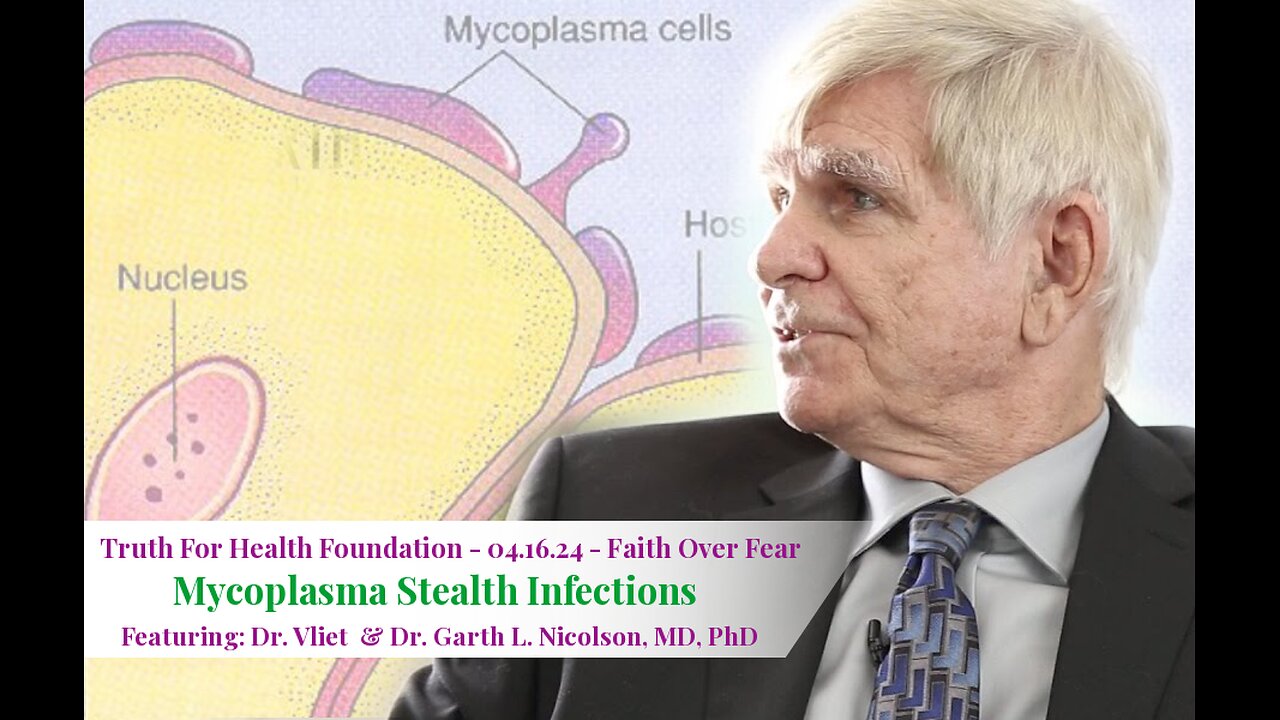 Faith Over Fear - 4.17.24 - Mycoplasma Stealth Infections Speaker: Dr. Garth L. Nicolson, MD, PhD