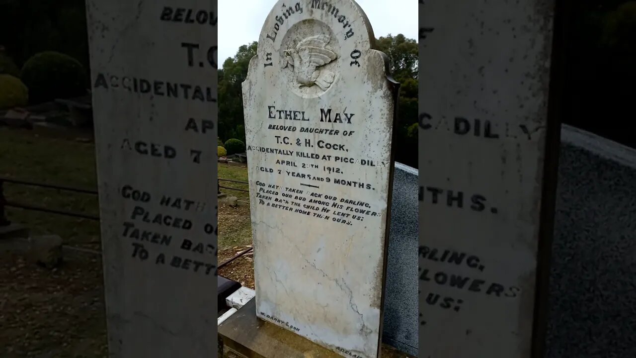 Headstone of Little Ethel May | Intrepids