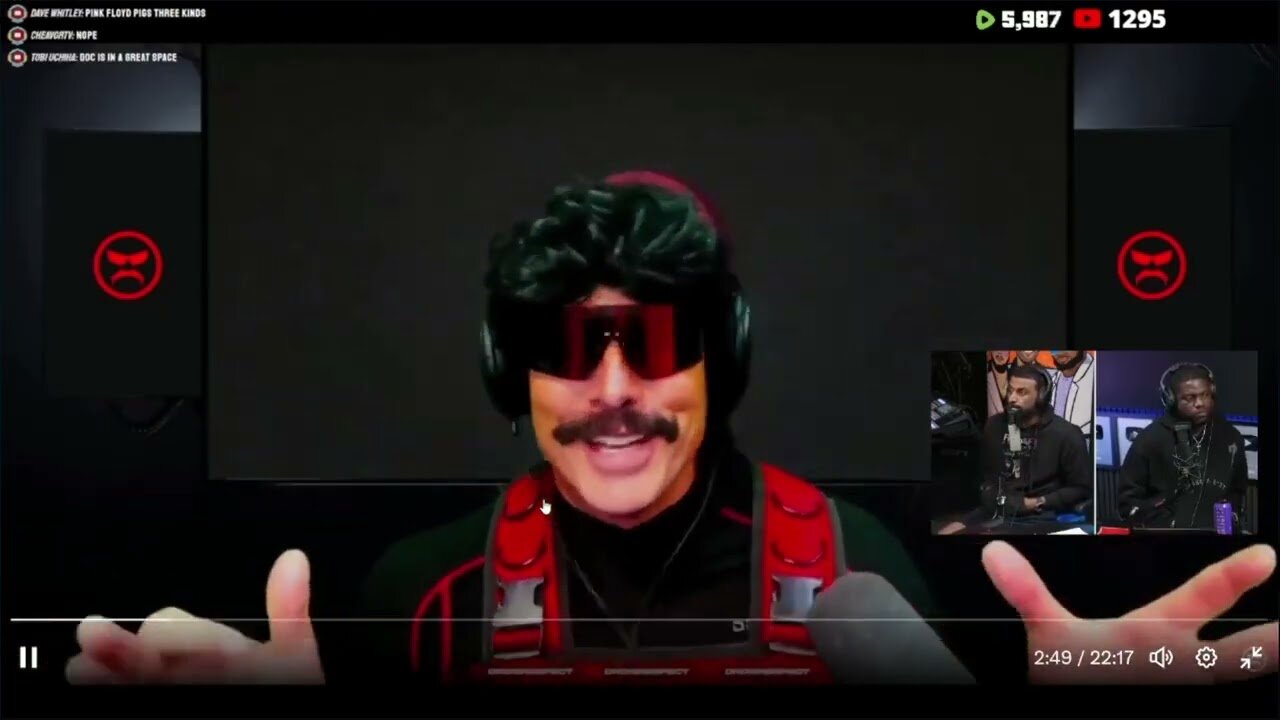 Fresh and Fit React To Dr Disrespect Banned With No EVIDENCE!