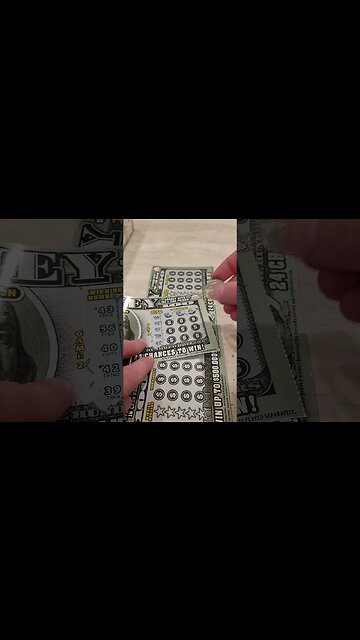 Winning $20 Scratch Off Lottery Ticket! #shorts