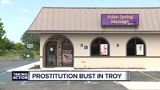 Prostitution bust in Troy