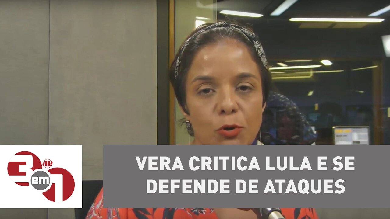 Vera Magalhães critica Lula e se defende de ataques de petistas