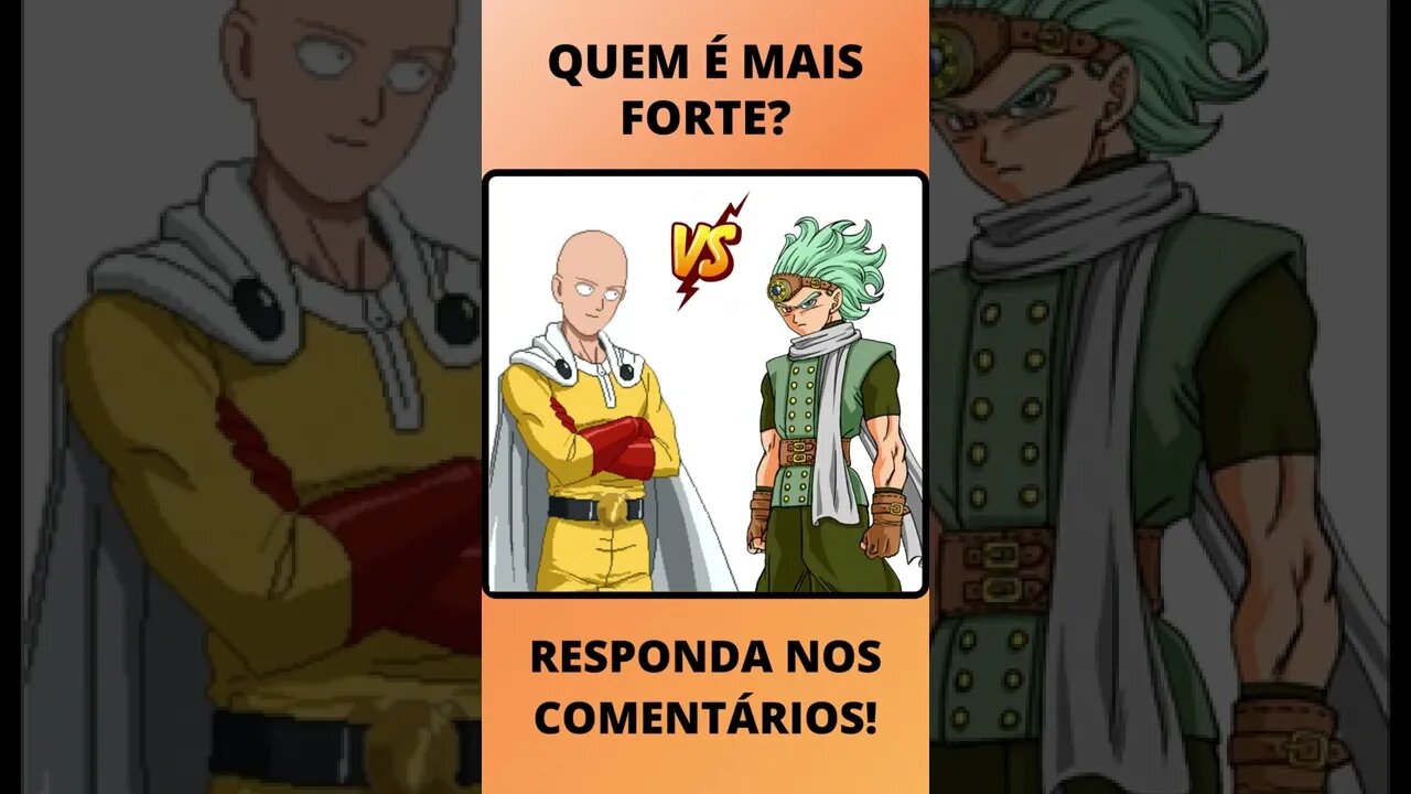 Quem é Mais Forte dos Animes - Quiz Animes #shorts