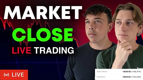 Live Day Trading Stock Options With Our 12,000 Member Discord (9/30 Live)