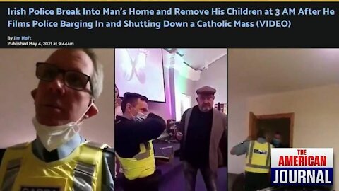 Police Seize Children Of Man Who Filmed Them Shutting Down Church