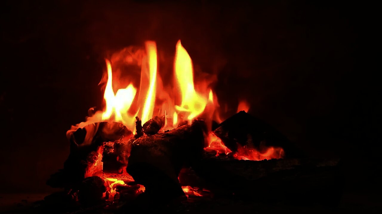 Fireplace Log Burning Sounds 3 HOURS of Relaxing Burning Fireplace & Crackling Fire Sounds