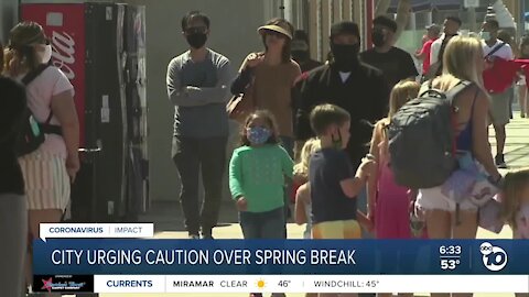 San Diego leaders urging caution over Spring Break