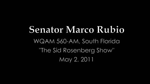 Sen. Rubio Praises Our Military Men And Women