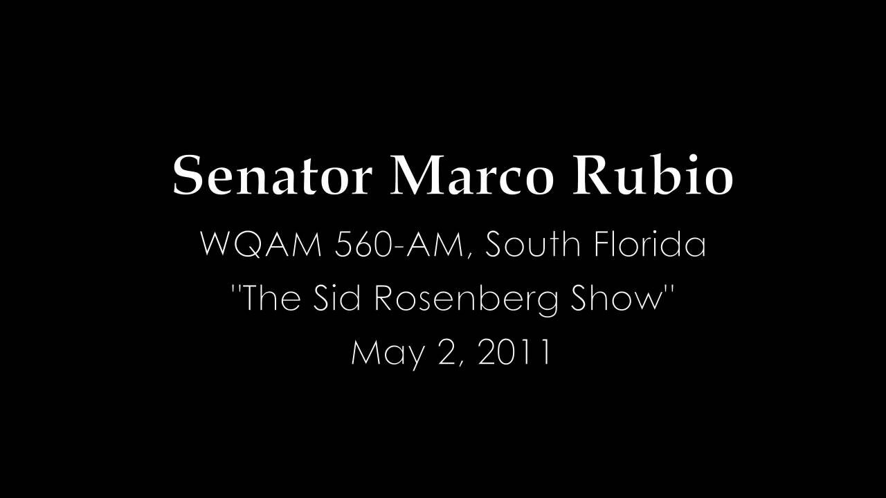 Sen. Rubio Praises Our Military Men And Women