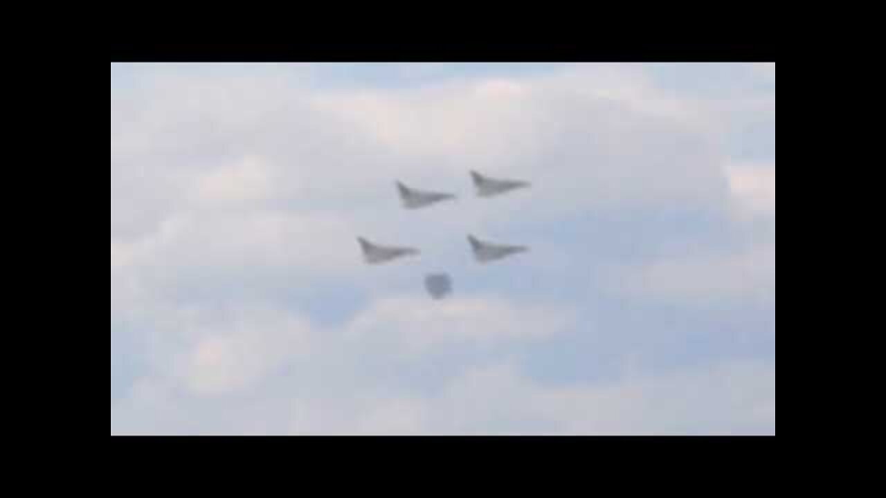 UFO Escorted by Jet Fighters over US Military Base in Turkey UFO 2021