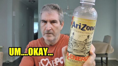 IS GOOD STUFF BAD? Arizona HERBAL ENERGY TONIC DRINK Review 😮