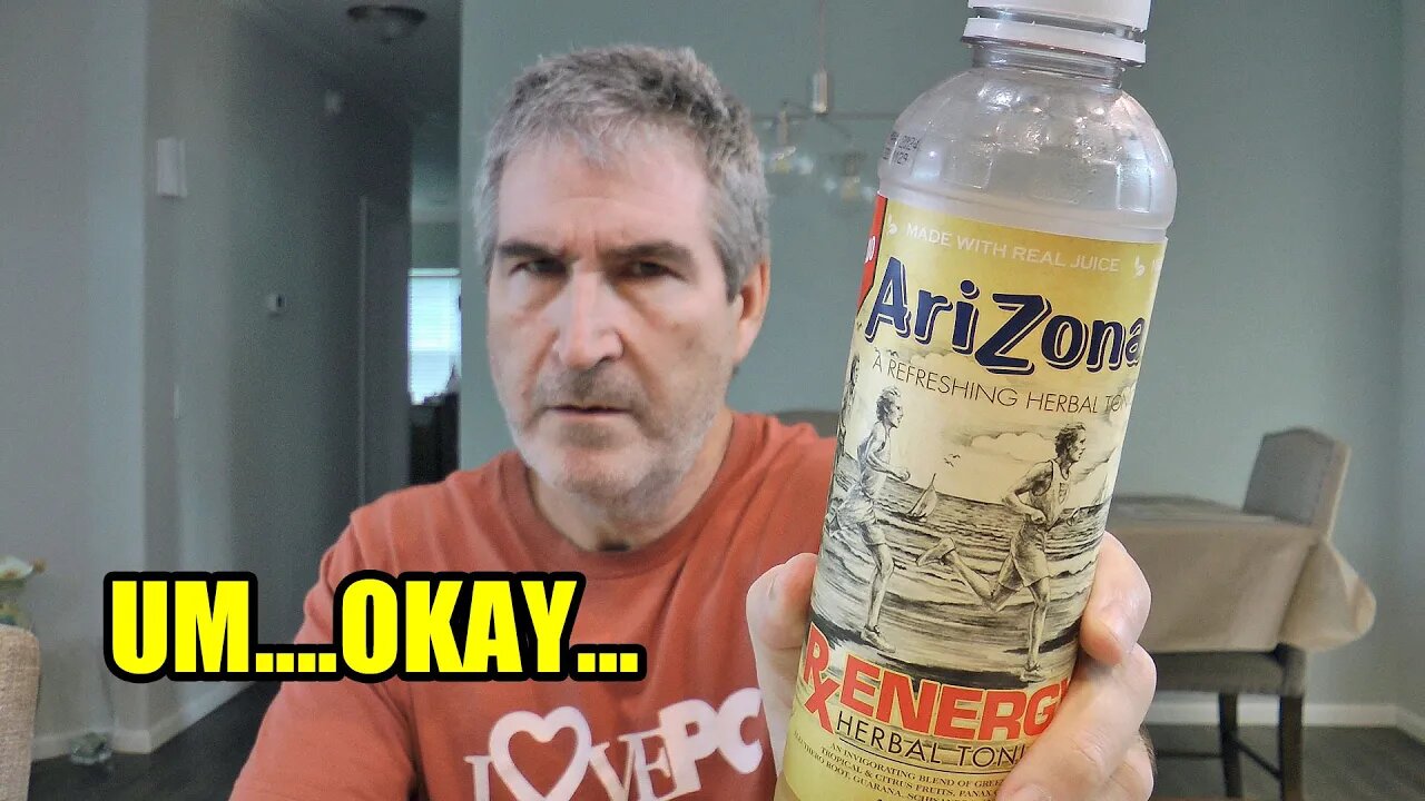 IS GOOD STUFF BAD? Arizona HERBAL ENERGY TONIC DRINK Review 😮