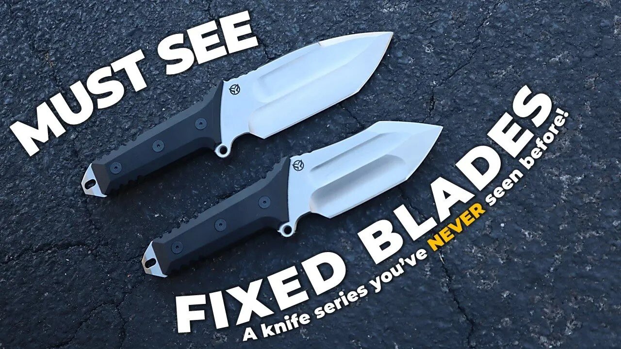 New Knives | A Fixed Blade Knife Series Like No Other !! | Atlantic Knife