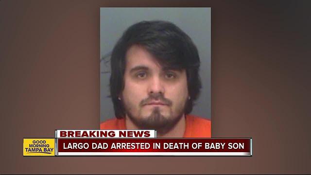 Largo father charged with manslaughter after 8-month-old dies in 109-degree mobile home