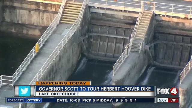 Governor Scott to tour Hoover Dike