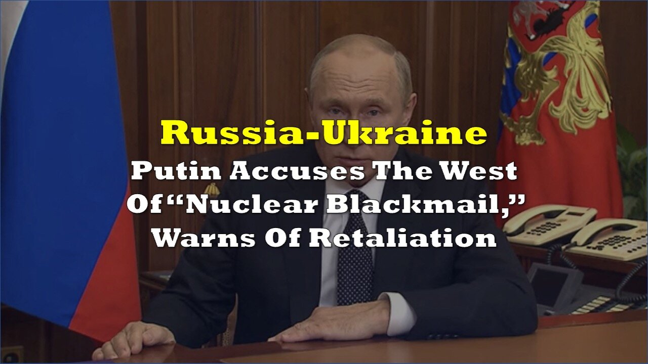 PUTIN: "WEST IS USING UKRAINE IN ATTEMPT TO DESTROY RUSSIA"