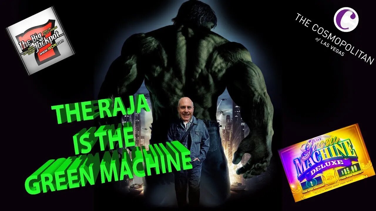 🎰 The Raja Plays The Green Machine Deluxe Slot Machine & WINS! 💣 | Raja Slots