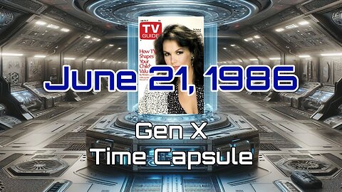 June 21st 1986 Gen X Time Capsule