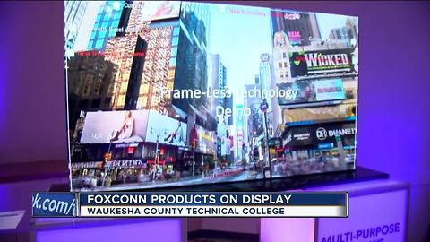 Foxconn shows off products at WCTC