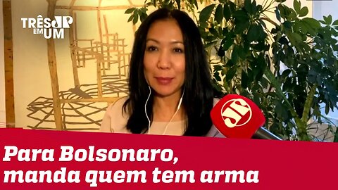 #ThaísOyama: Bolsonaro quer armar o “povo” dele