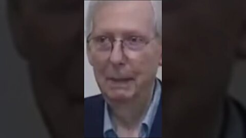 Mitch Mcconnell freezes AGAIN #mitchmcconnell #freeze #frozen #old #government #senator #dementia