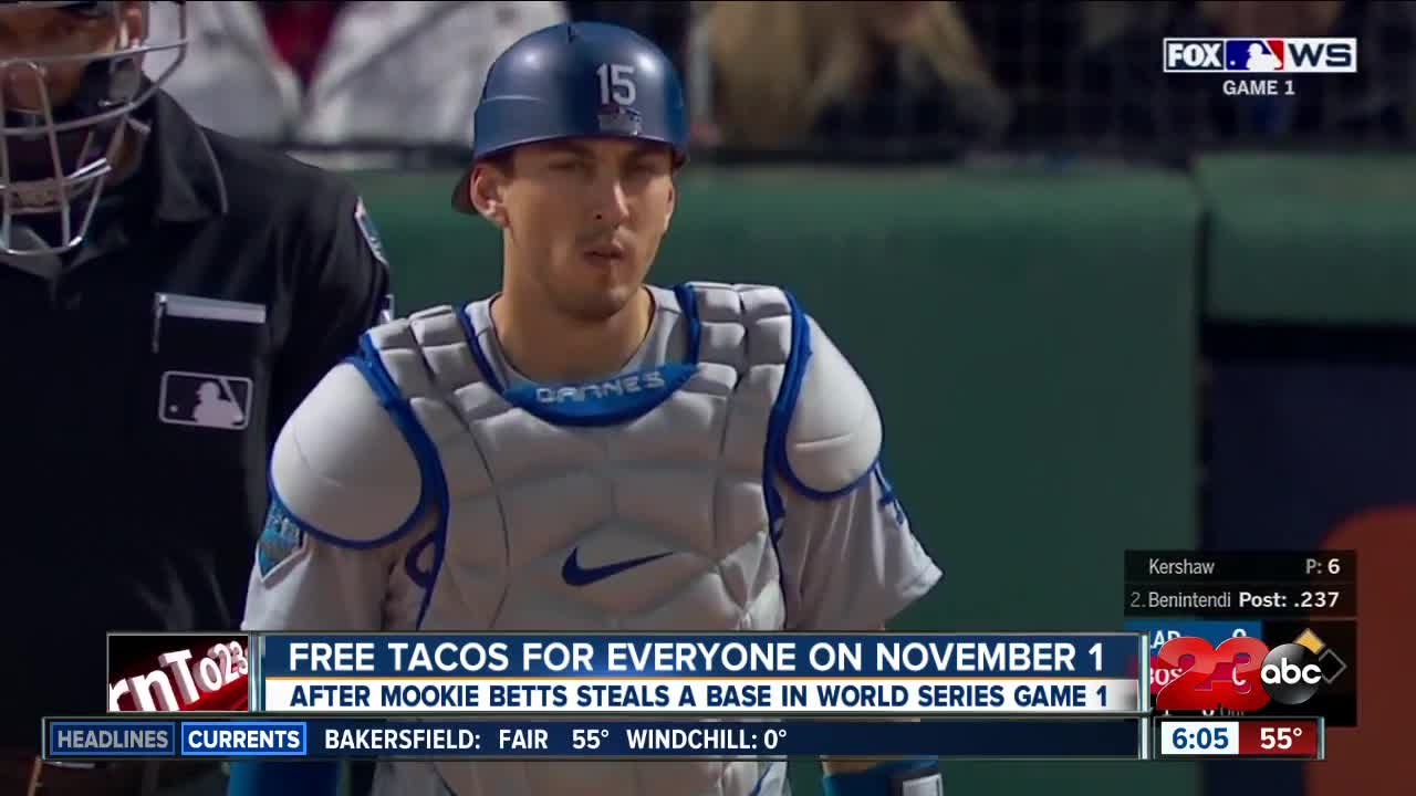 Steal a base, steal a taco
