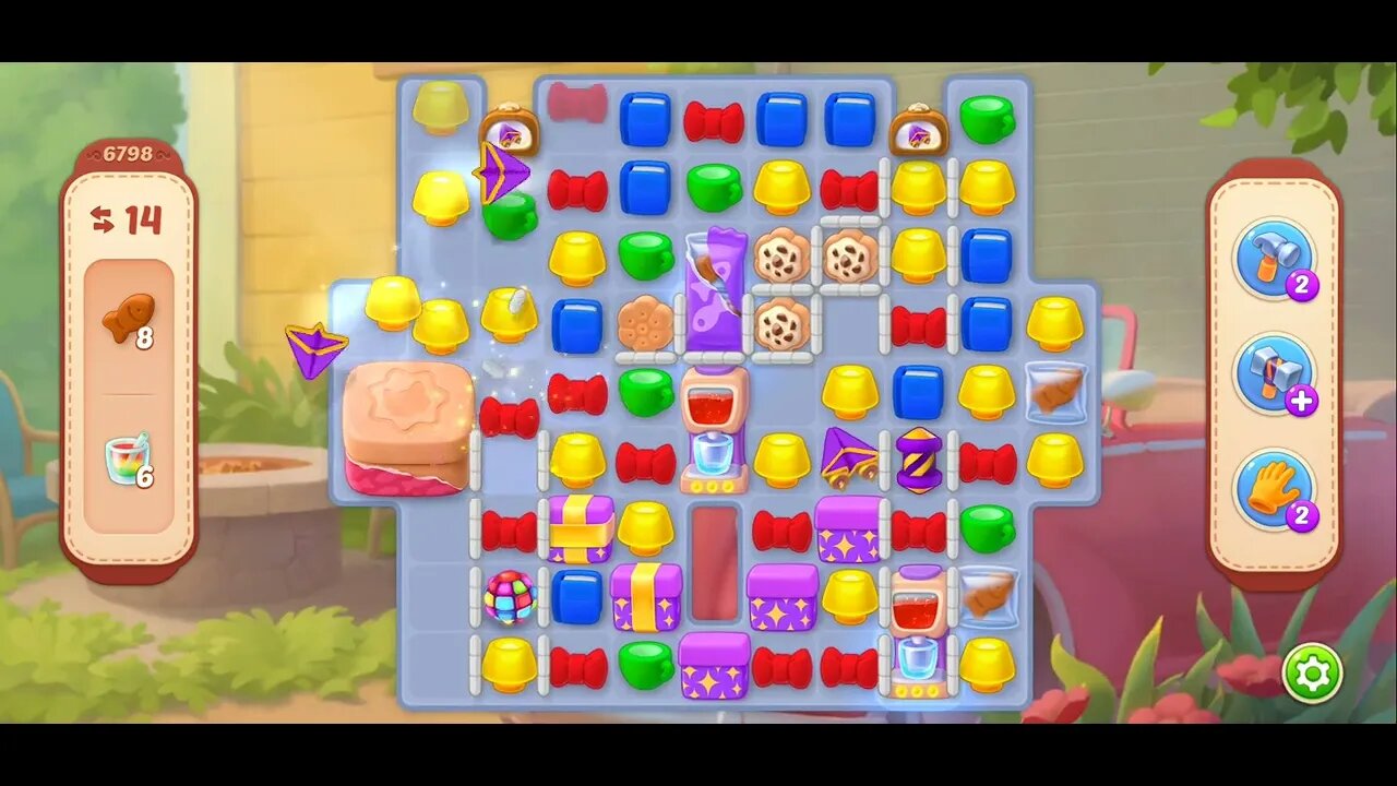 Playrix Homescapes Gameplay Walkthrough Level 6798