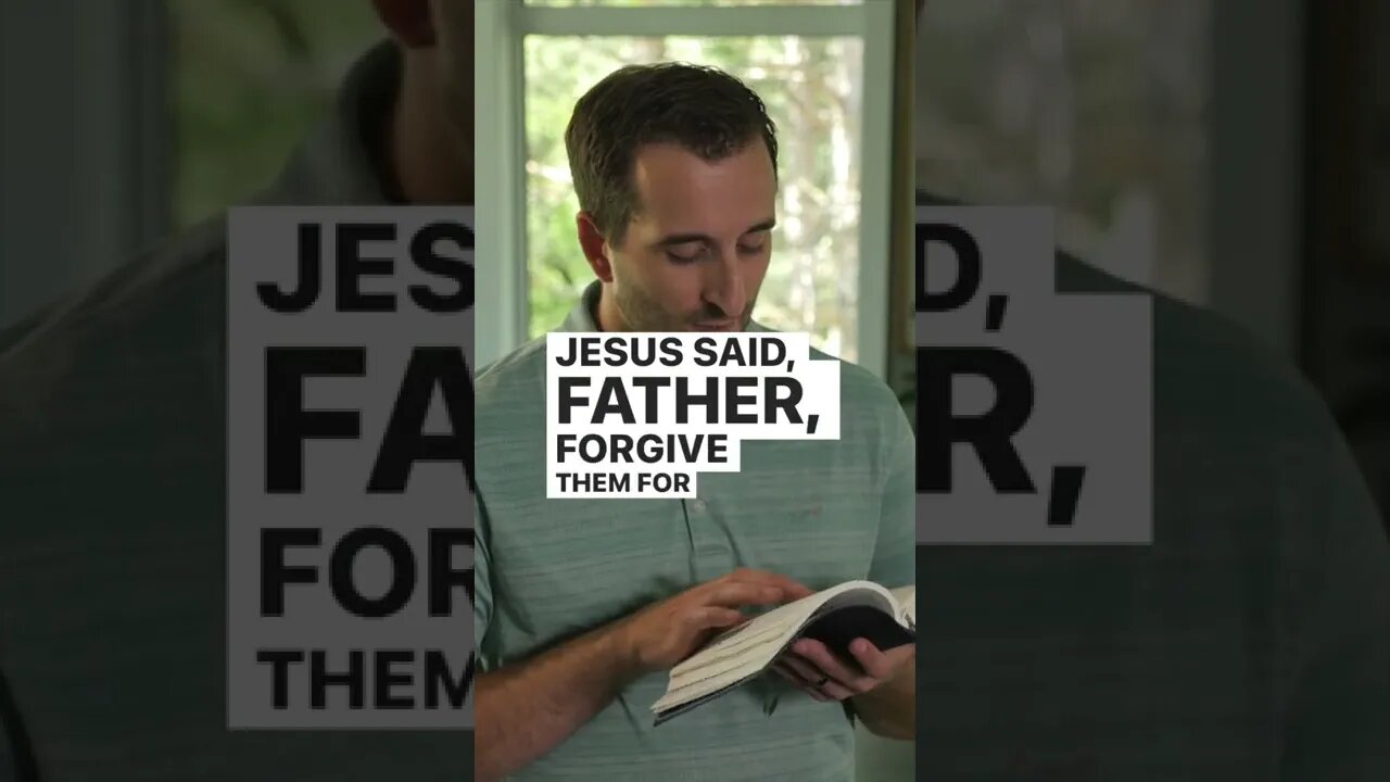 Read the Bible Luke 23:34 ✝️ 📖 #shorts