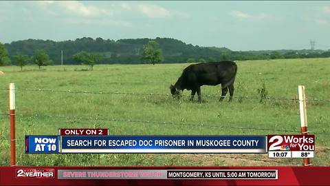 Muskogee escapee at large