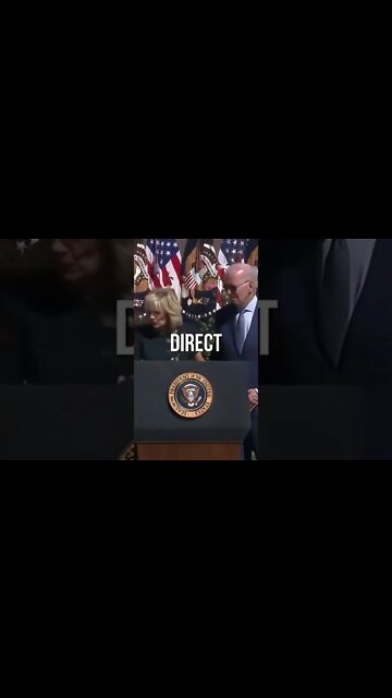 Biden, Dr.Jill Has To Direct Biden Offstage He Still Looks Lost