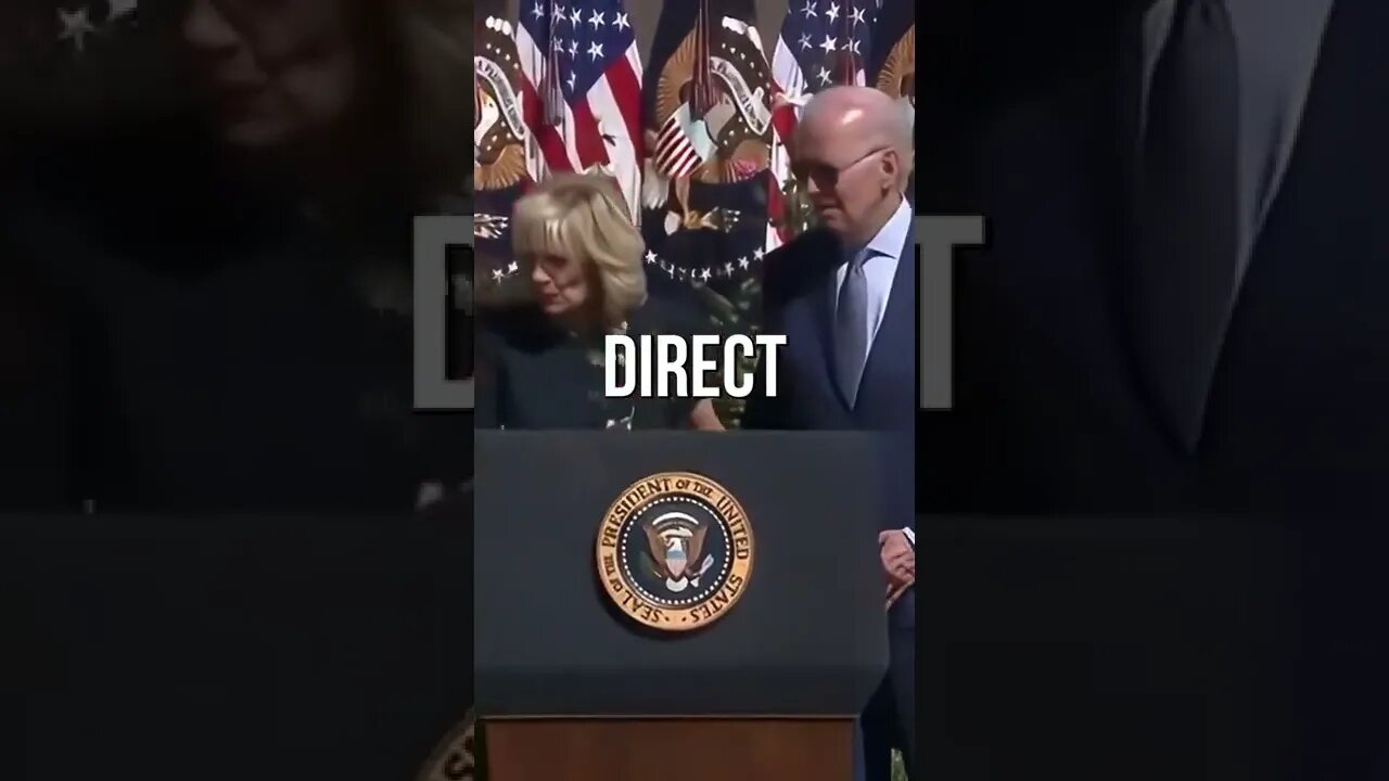 Biden, Dr.Jill Has To Direct Biden Offstage He Still Looks Lost