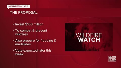 Gov. Ducey: Legislators to vote this week on $100M bill to bolster state's wildfire fighting efforts