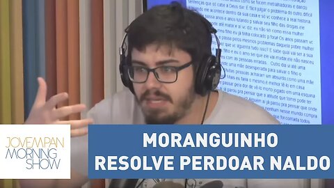 Após caso de agressão, Moranguinho resolve perdoar Naldo: "Não julguem"