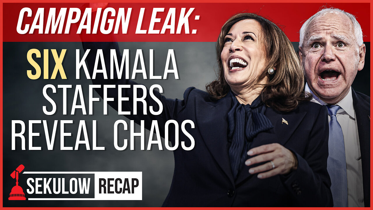 Campaign Staff LEAK Causing Chaos for Kamala