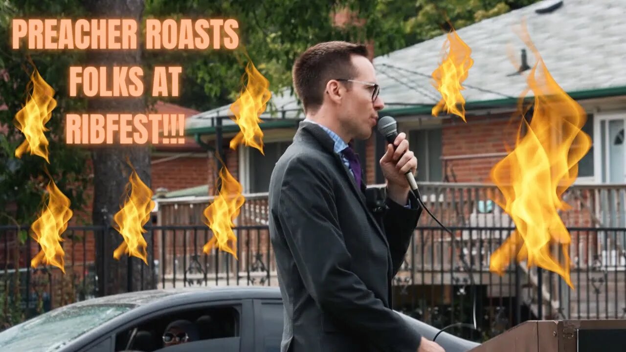 PREACHER ROASTS FOLKS AT RIBFEST 2023!!!