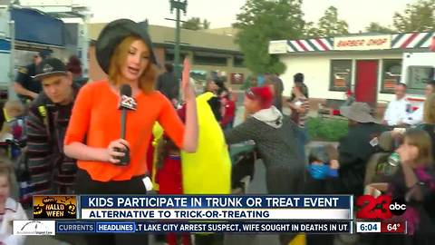 Trunk-or-Treat in Oildale filled with fun costumes