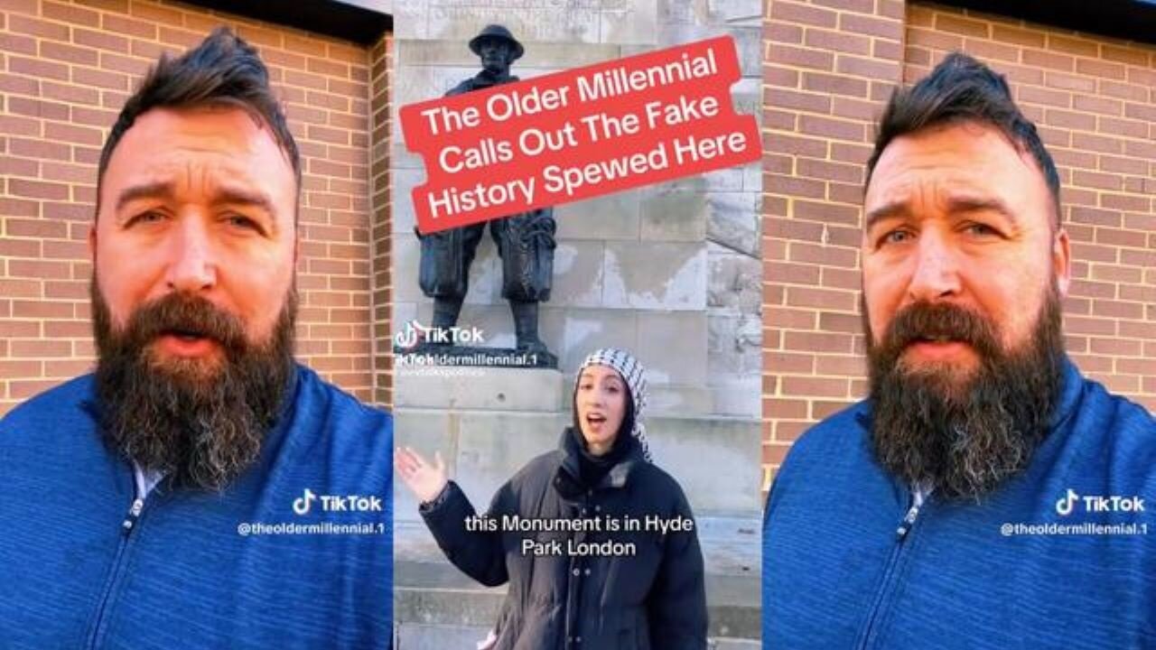 Man Sets The Record Straight After TikToker Tries To Make WWI Memorial About Palestine