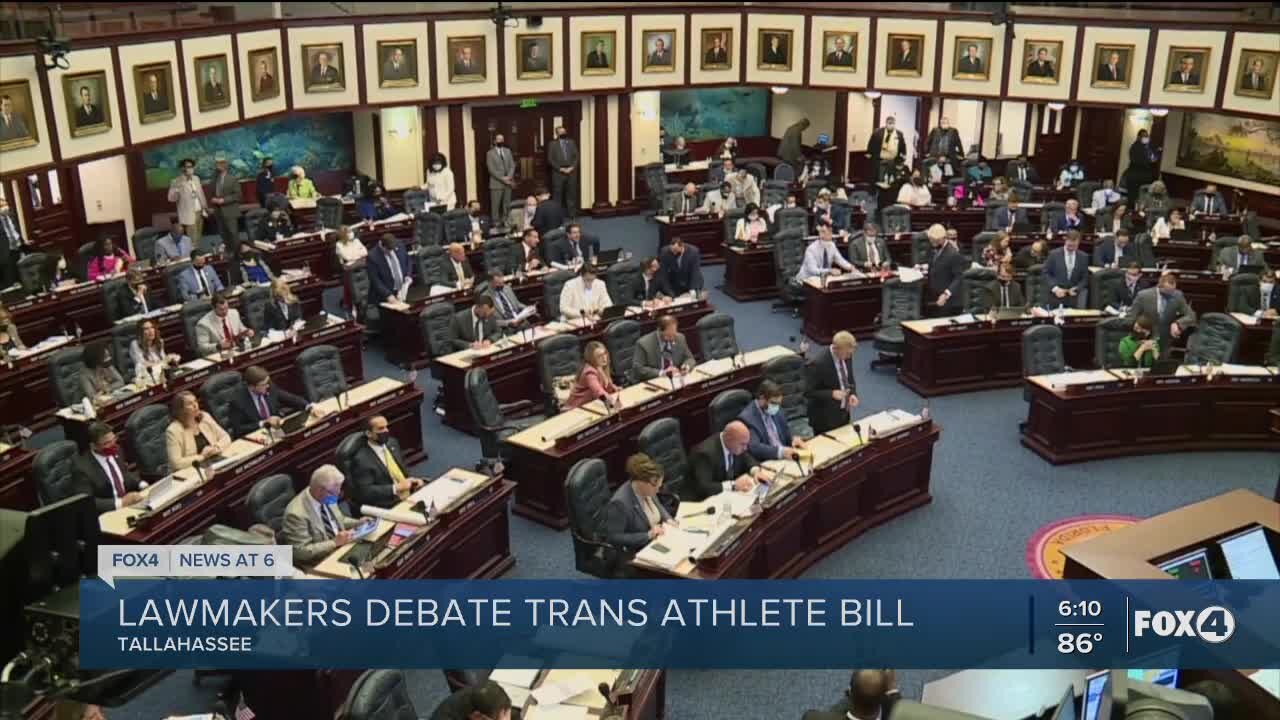 Bill banning trans girls from women's sports under debate