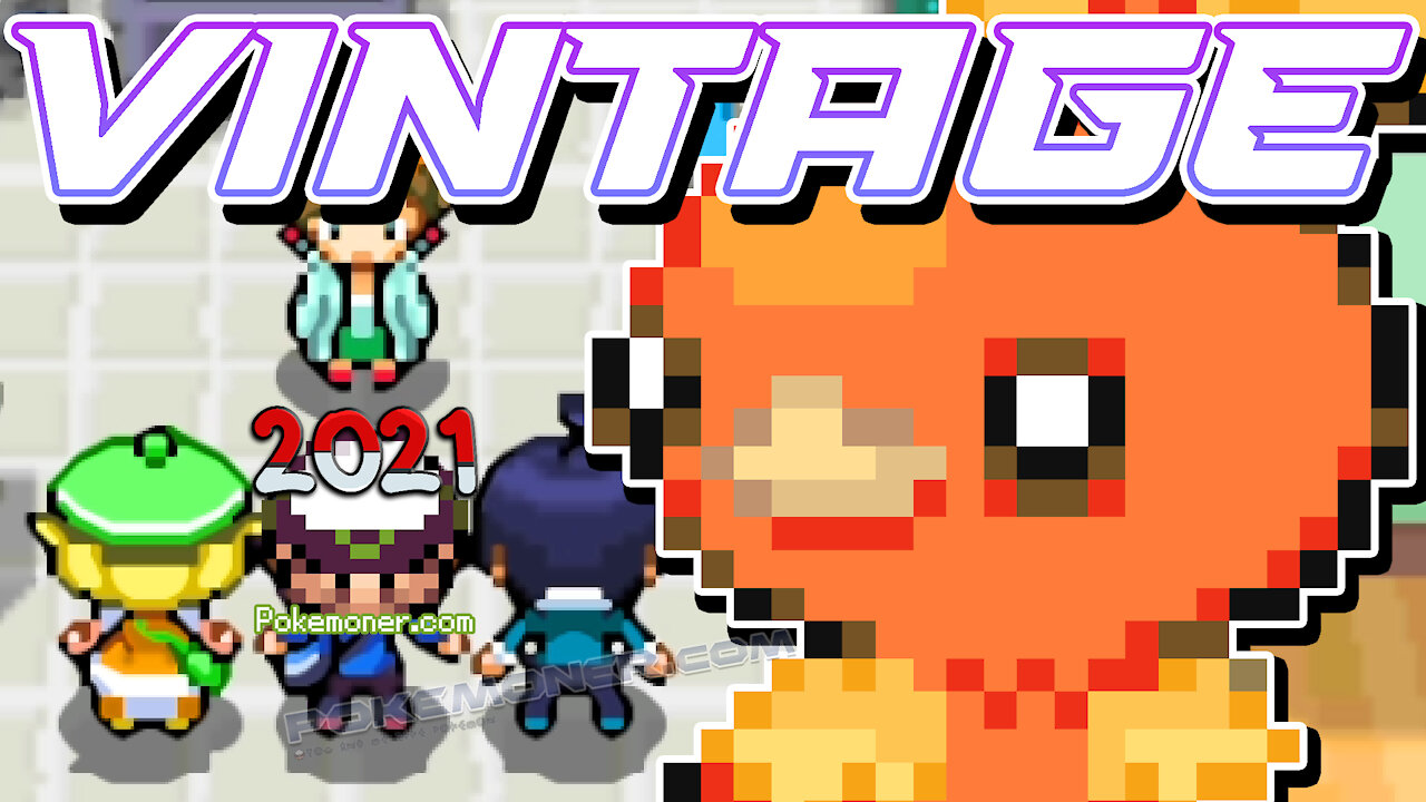Pokemon Vintage White - Difficult NDS ROM hack for nuzlockers that love a very challenging game