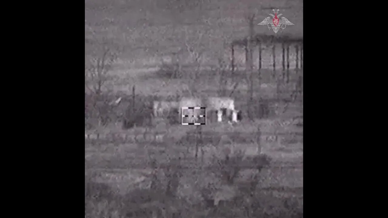 Ka-52 helicopter annihilate an AFU command and control post