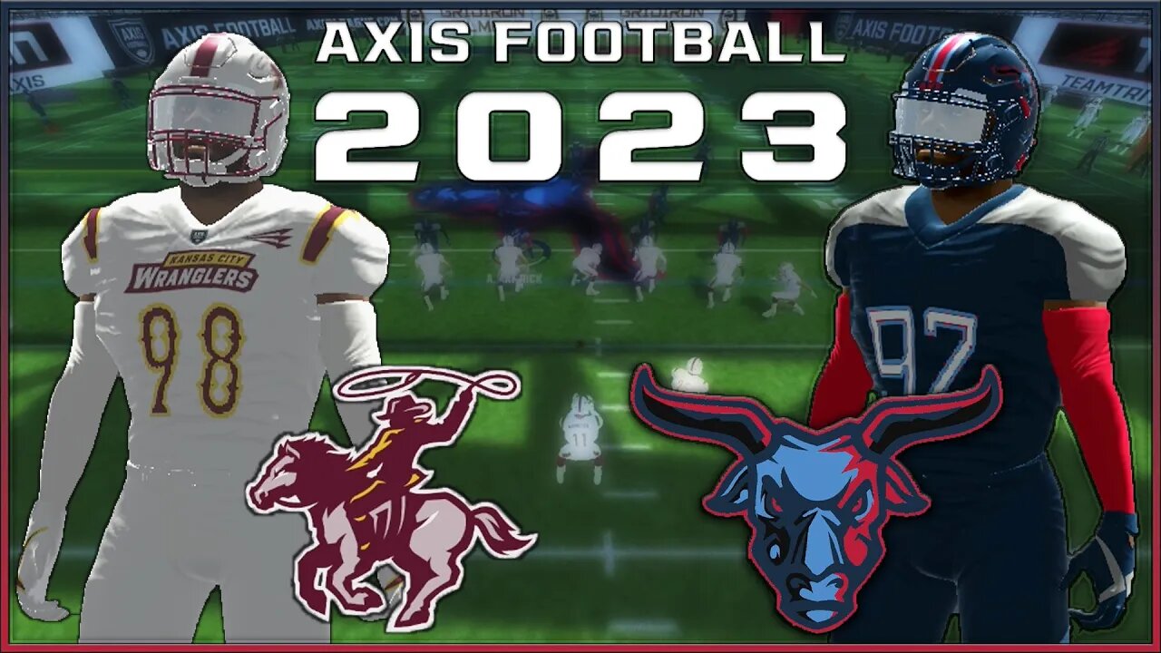 CAN WE SLOW DOWN THE AIR RAID? | Axis Football 2023 Franchise Ep. 2 | Y1G2 vs Wranglers