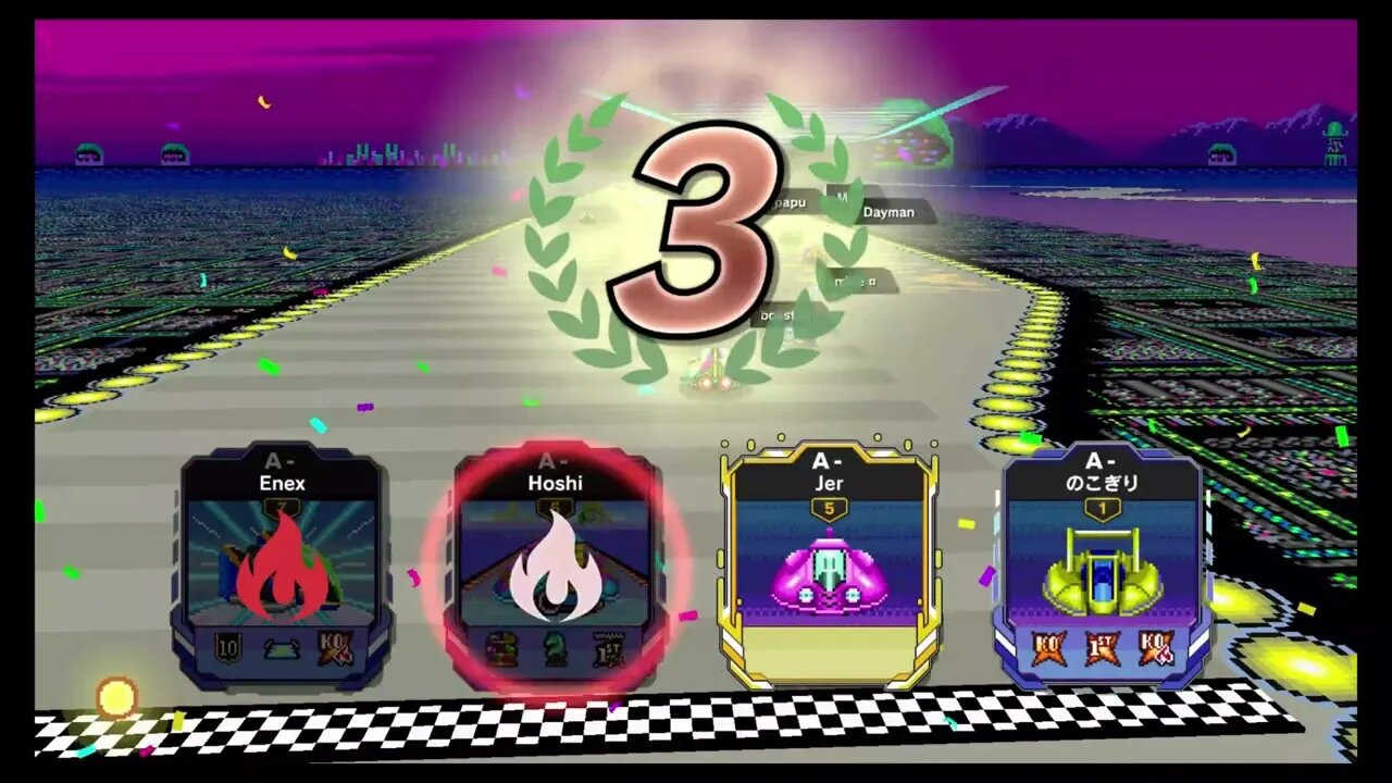 F-Zero 99 (Switch) - Pro Tracks Event Races #1