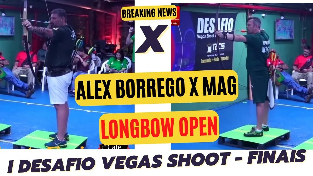 Disputa da Medalha de Ouro Categoria LongBow Open I Desafio Vegas Shoot