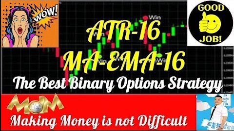 Chiến Lược Binary Options Hiệu Quả | ATR & MA - EMA | The Best Banary Options Strategy 2022