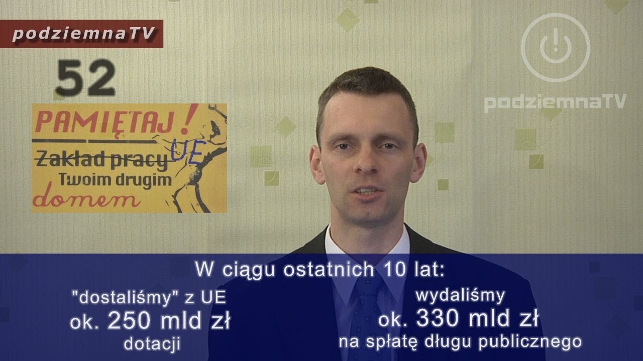 podziemna TV - "10 lat w UE" - propaganda vs rzeczywistość #52 (14.05.2014)