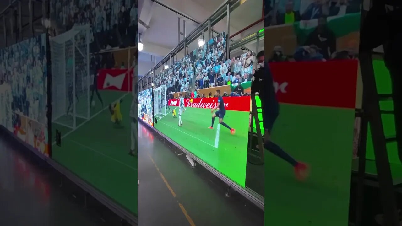 Messi the undisputed king of football#shorts #leddisplay #eagerled #ledscreen #qatar2022