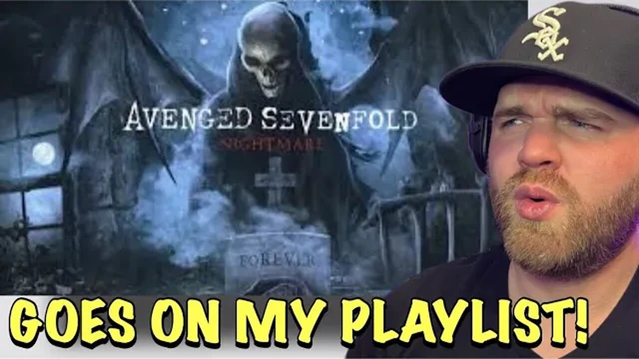 FIRST TIME HEARING Avenged Sevenfold - Nightmare [Official Music Video] (REACTION)