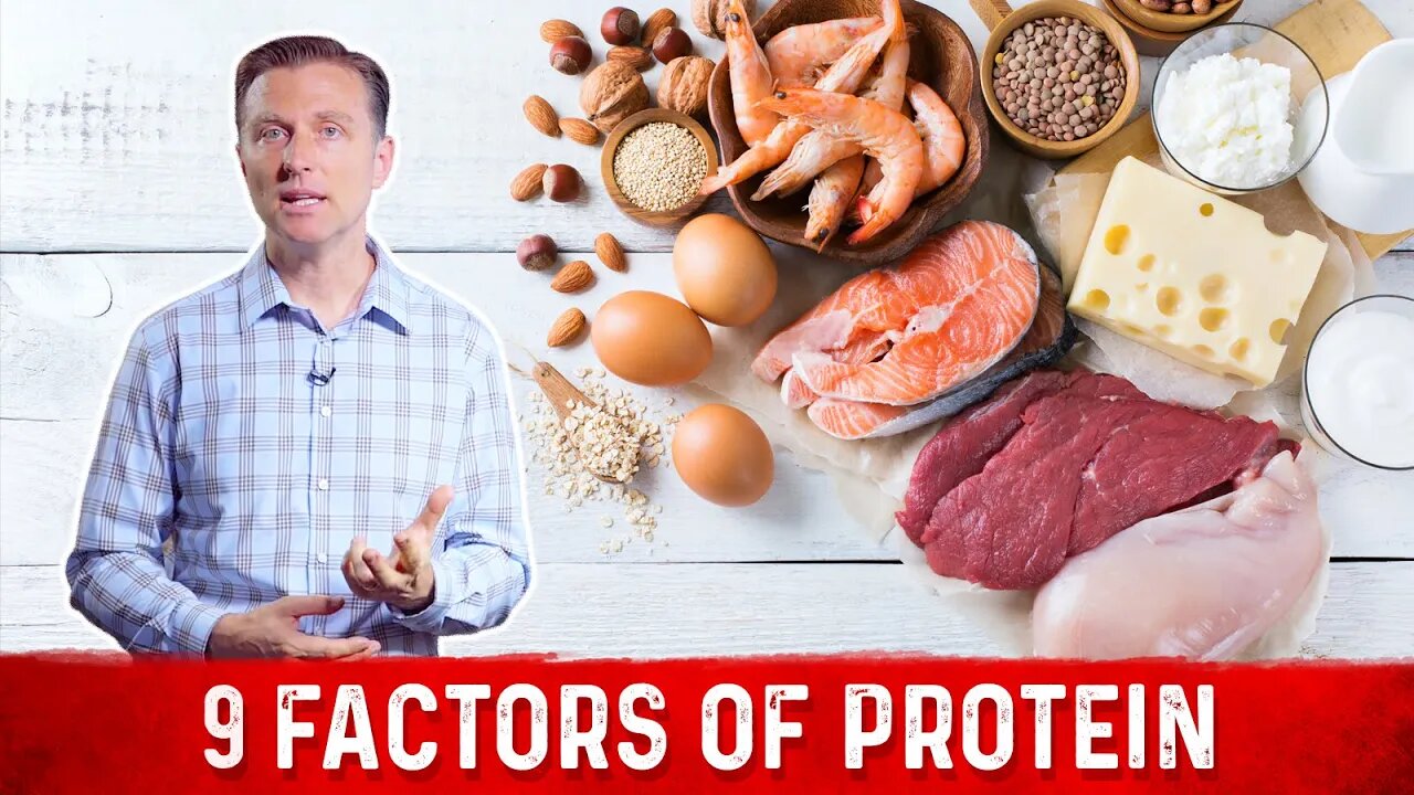 9 Factors You Need to Know About Protein – Dr. Berg