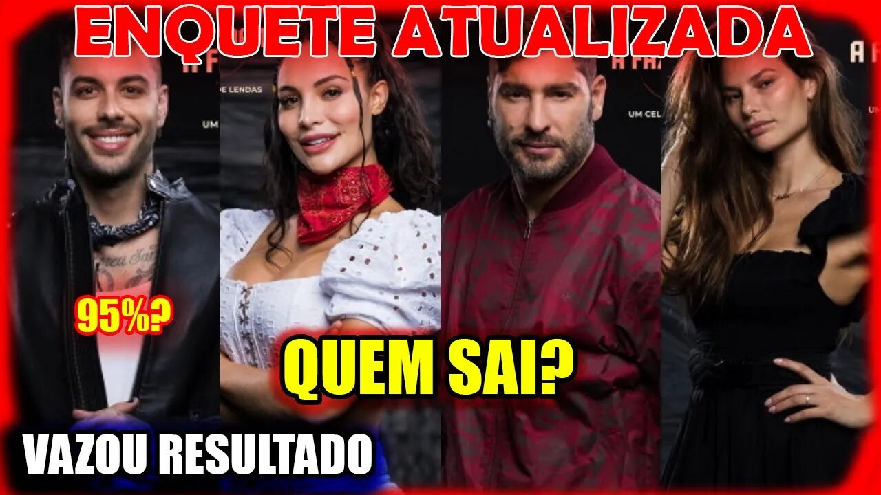 A FAZENDA 13: ENQUETE UOL ATUALIZADA MOSTRA ELIMINADO ALINE, DAYANE, MC GUI, VICTOR QUEM SAI?